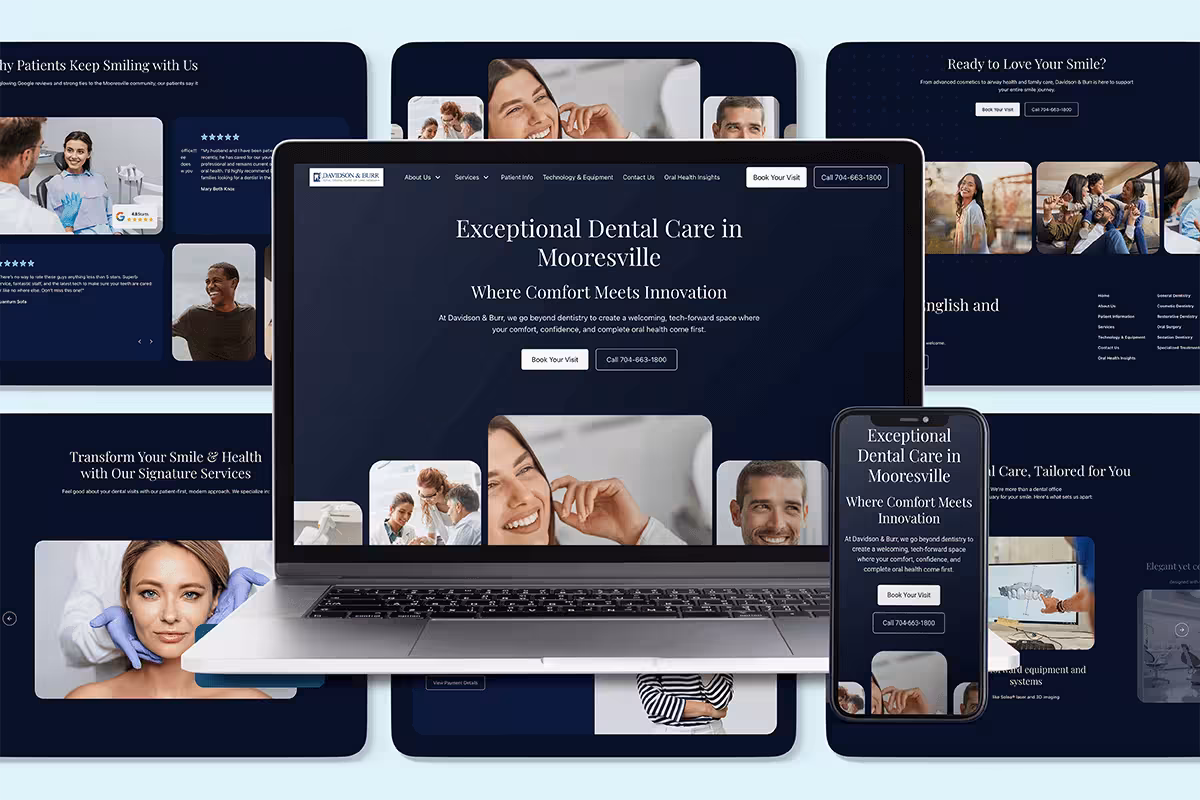 Total Clinic Care of Lake Norman Website Thumbnail