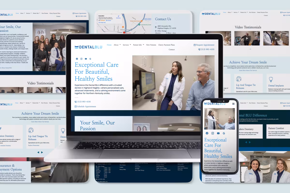 Clinic BLU Website Thumbnail